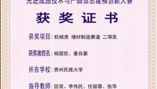 第十八届“高教杯”全国大学生先进成图技术与产品信息建模创新大赛 二等奖