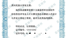 2024年第十五届蓝桥杯全国软件和信息技术专业人才大赛全国总决赛 获奖证书